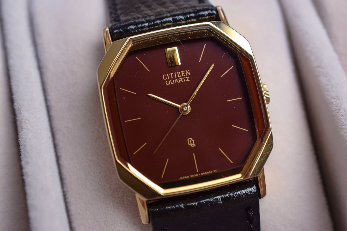 1985 Citizen Chocolate Dial Octo