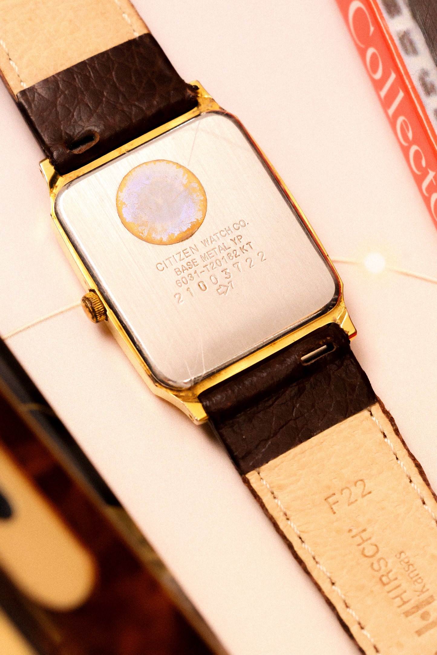 1982 Citizen Chocolate Dial Octo
