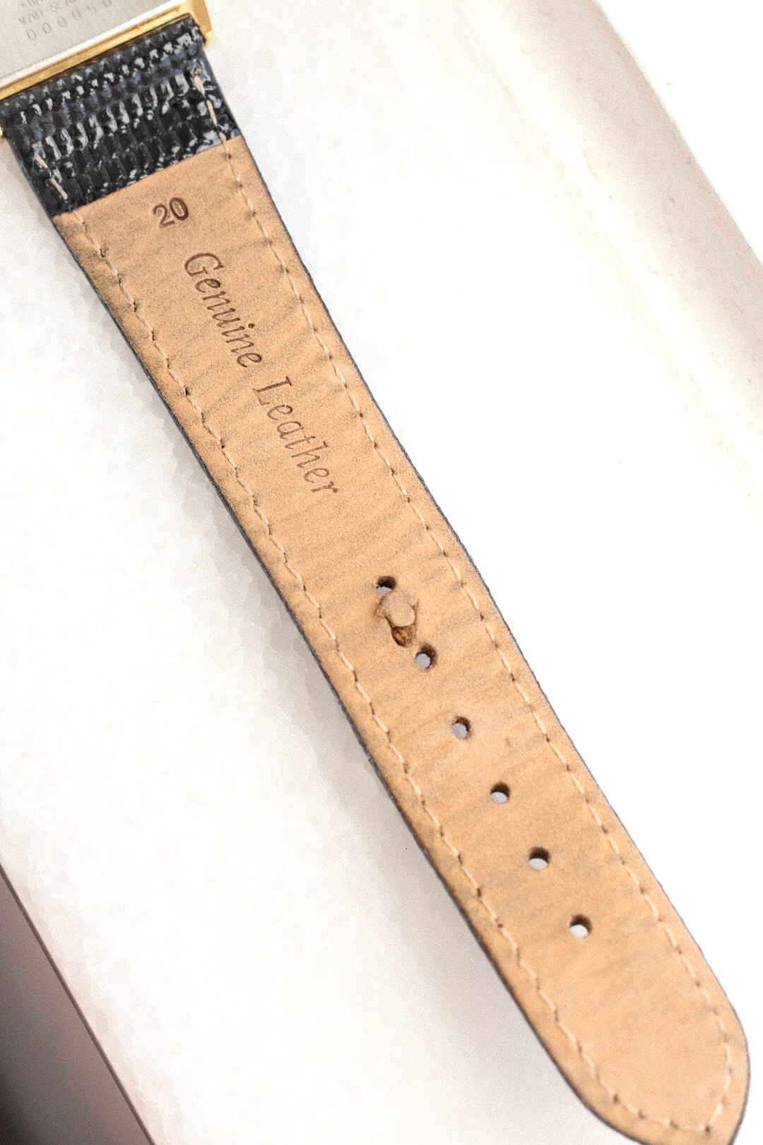 1990 Seiko Roman Beveled Lugs Tank
