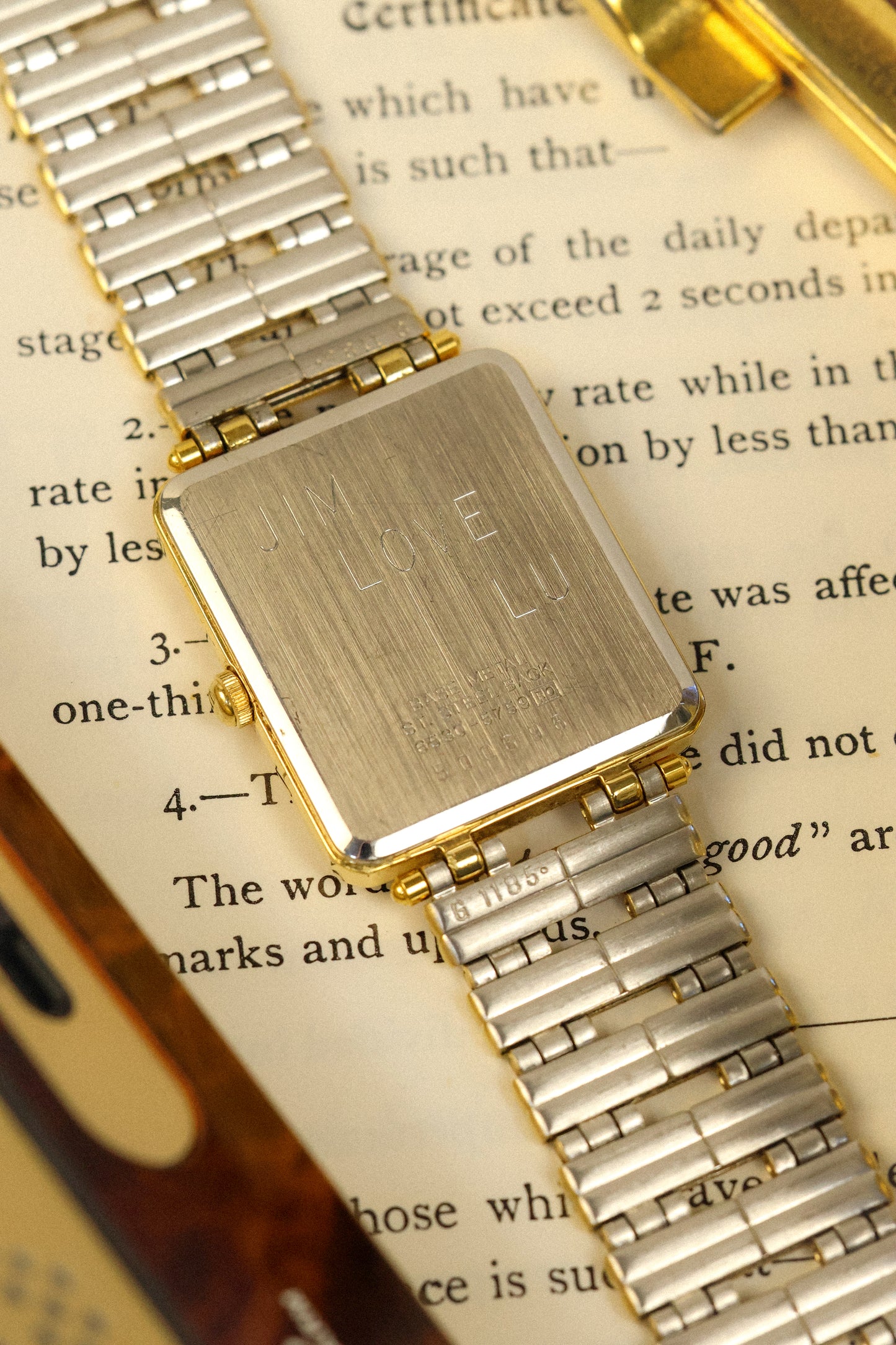 1985 Seiko Ladder Carrée