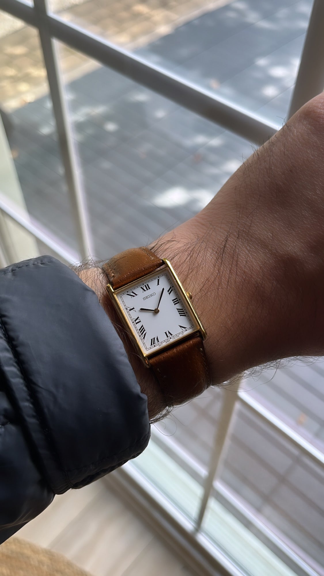 1997 Seiko Roman Tank – Oldtimer Watch Shop