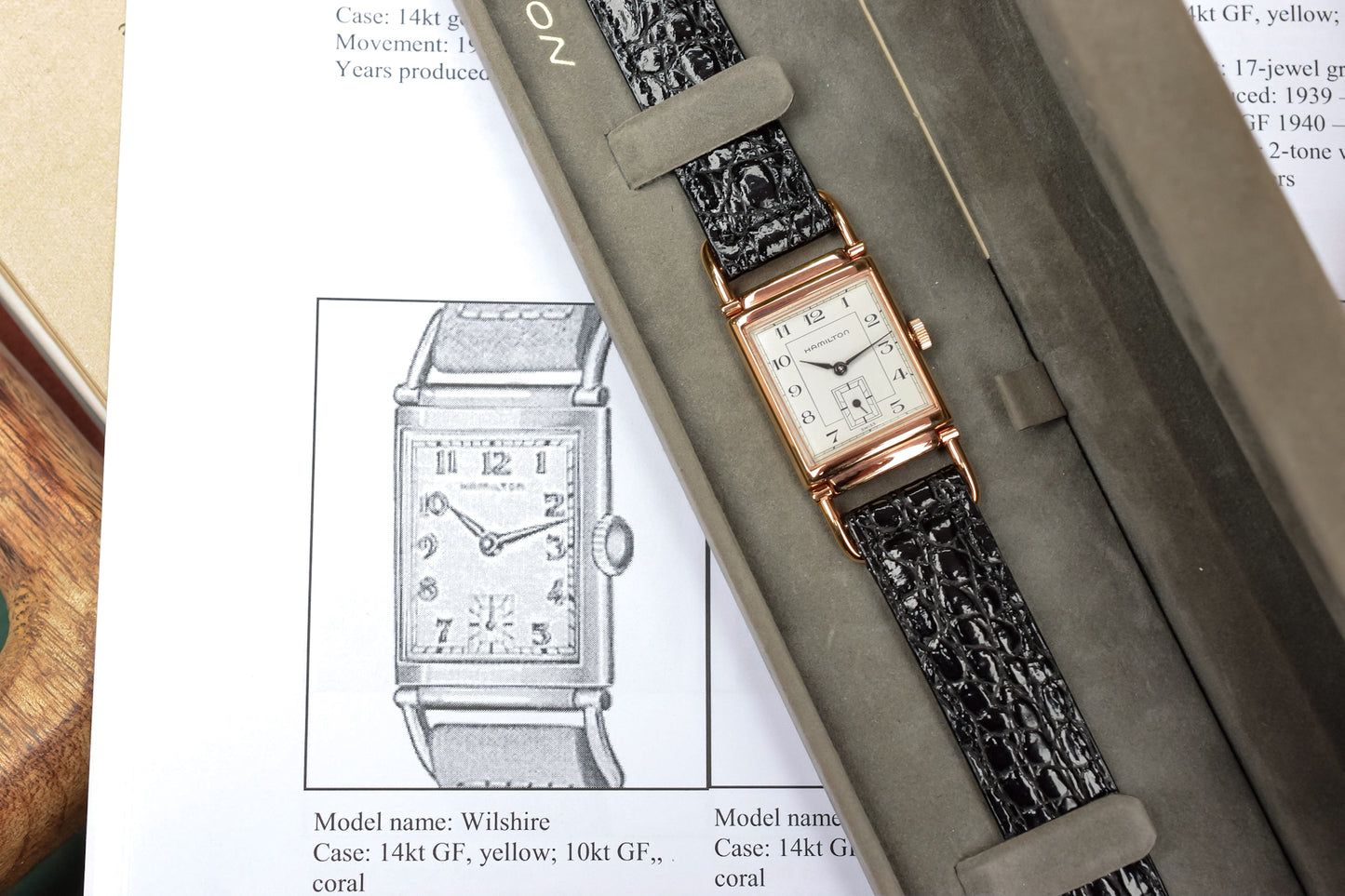 NOS Hamilton Registered Edition “Wilshire”