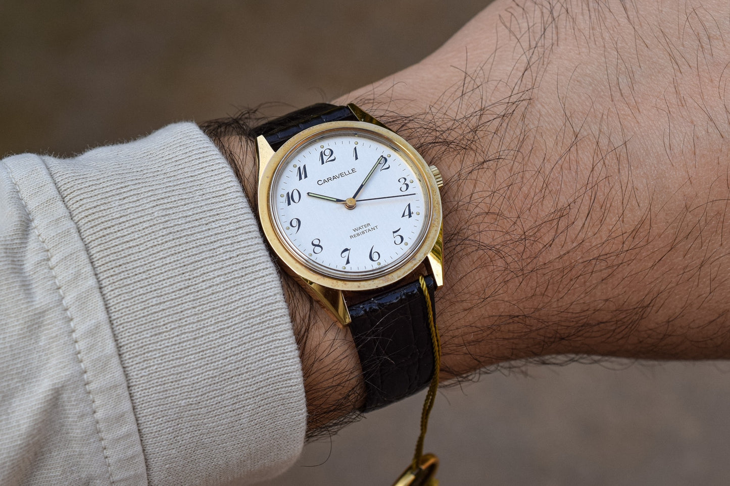 New Old Stock 1981 Mechanical Caravelle Watch