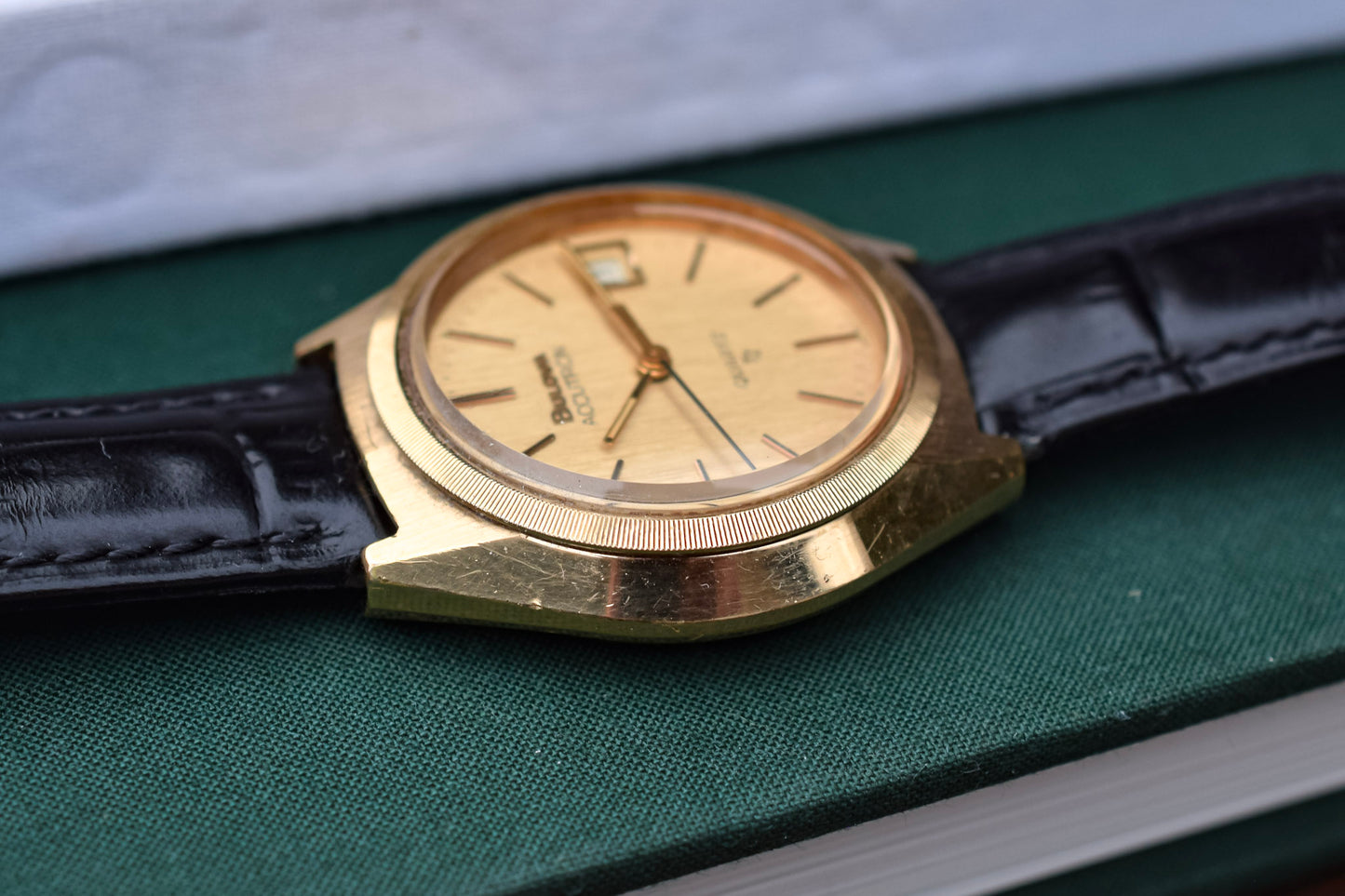 Vintage 1977 Bulova Accutron Quartz Watch - Award Piece