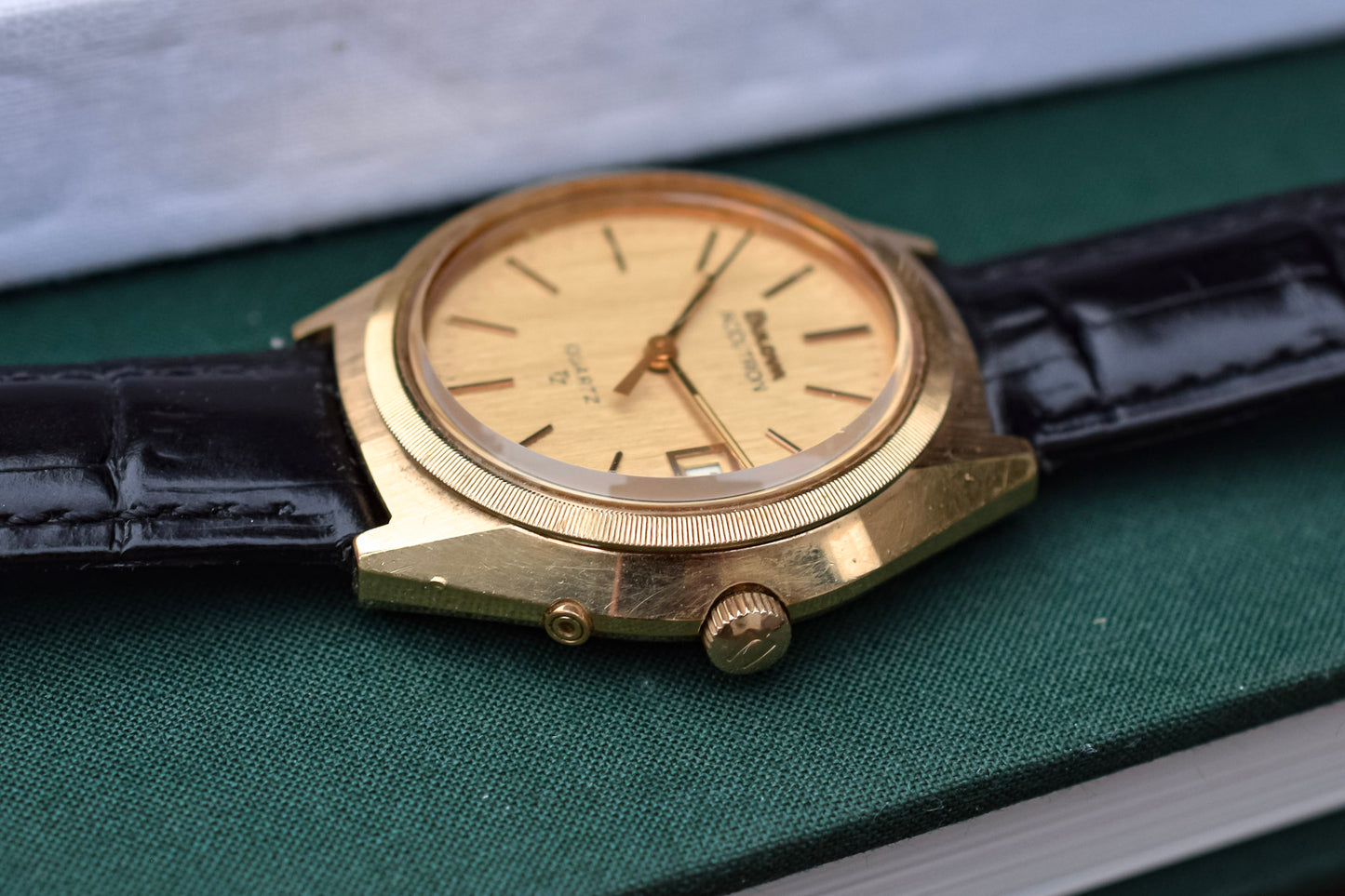 Vintage 1977 Bulova Accutron Quartz Watch - Award Piece