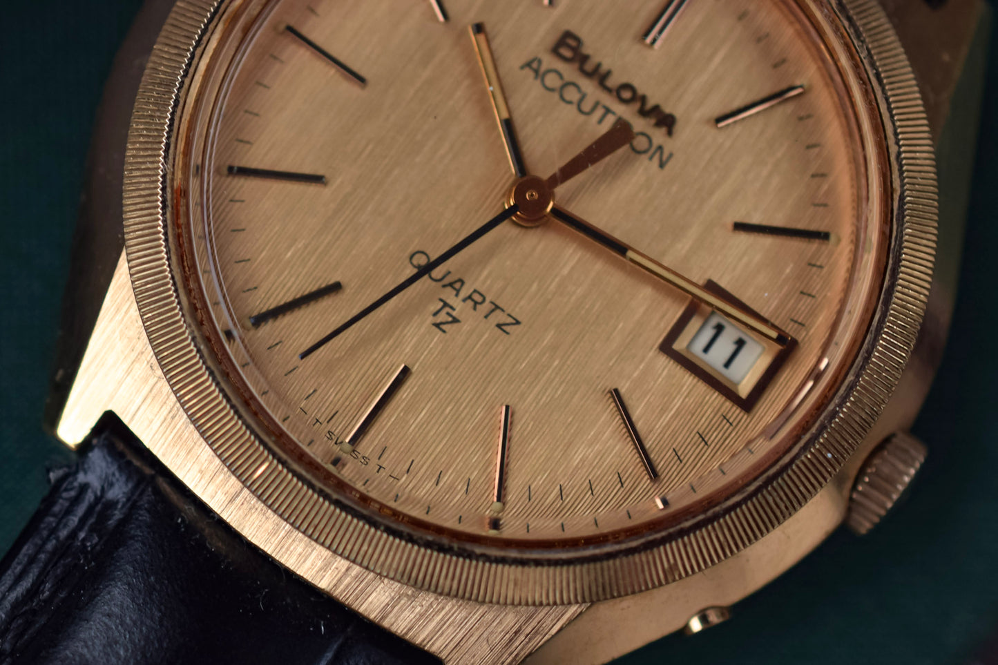 Vintage 1977 Bulova Accutron Quartz Watch - Award Piece