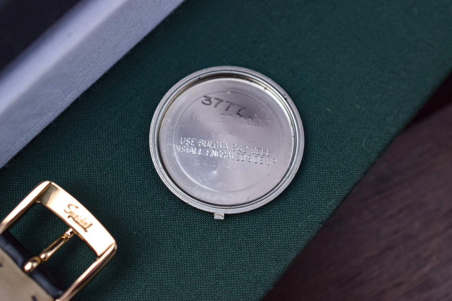 Vintage 1977 Bulova Accutron Quartz Watch - Award Piece