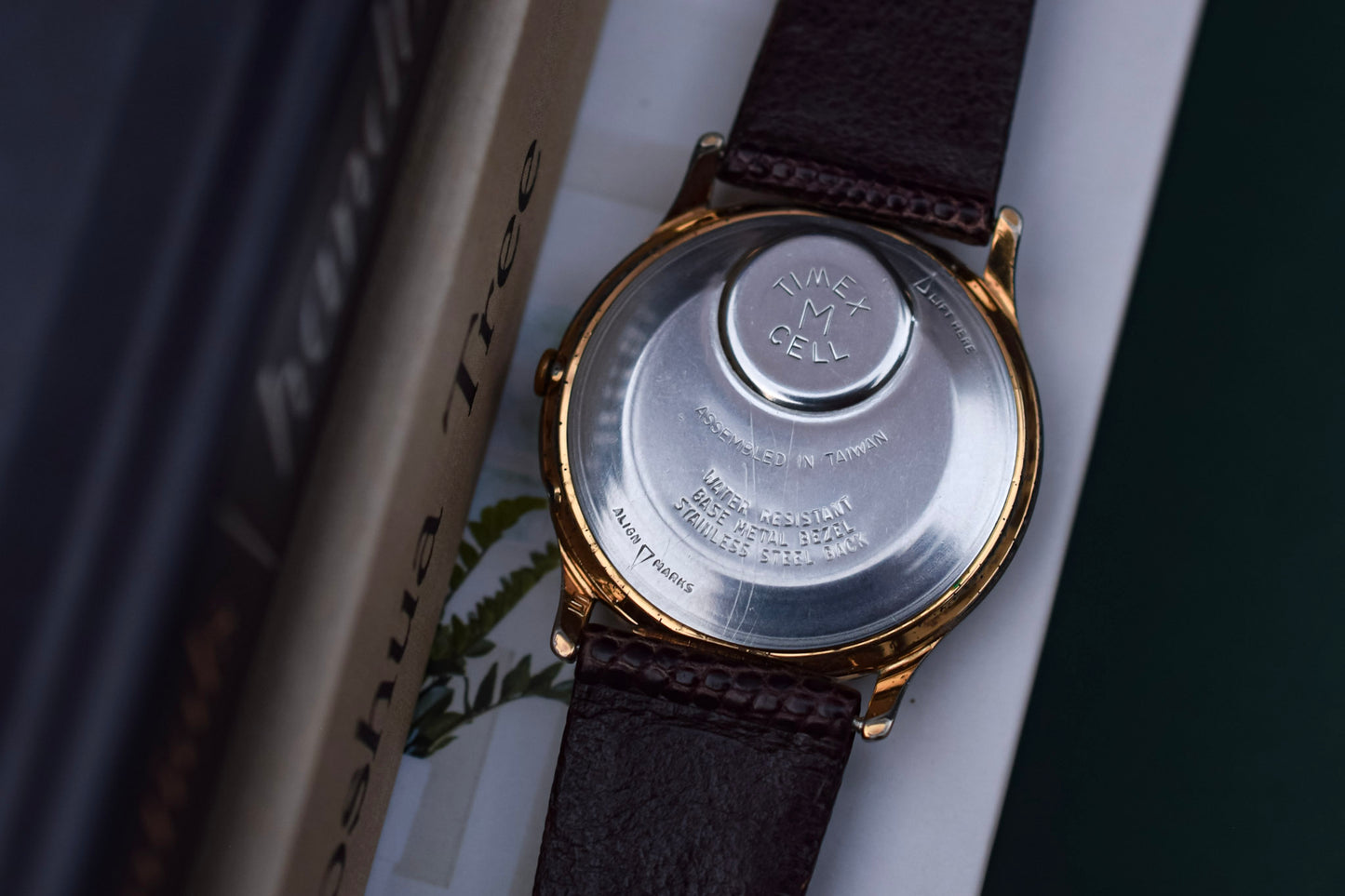 Vintage Q Timex Quartz Watch