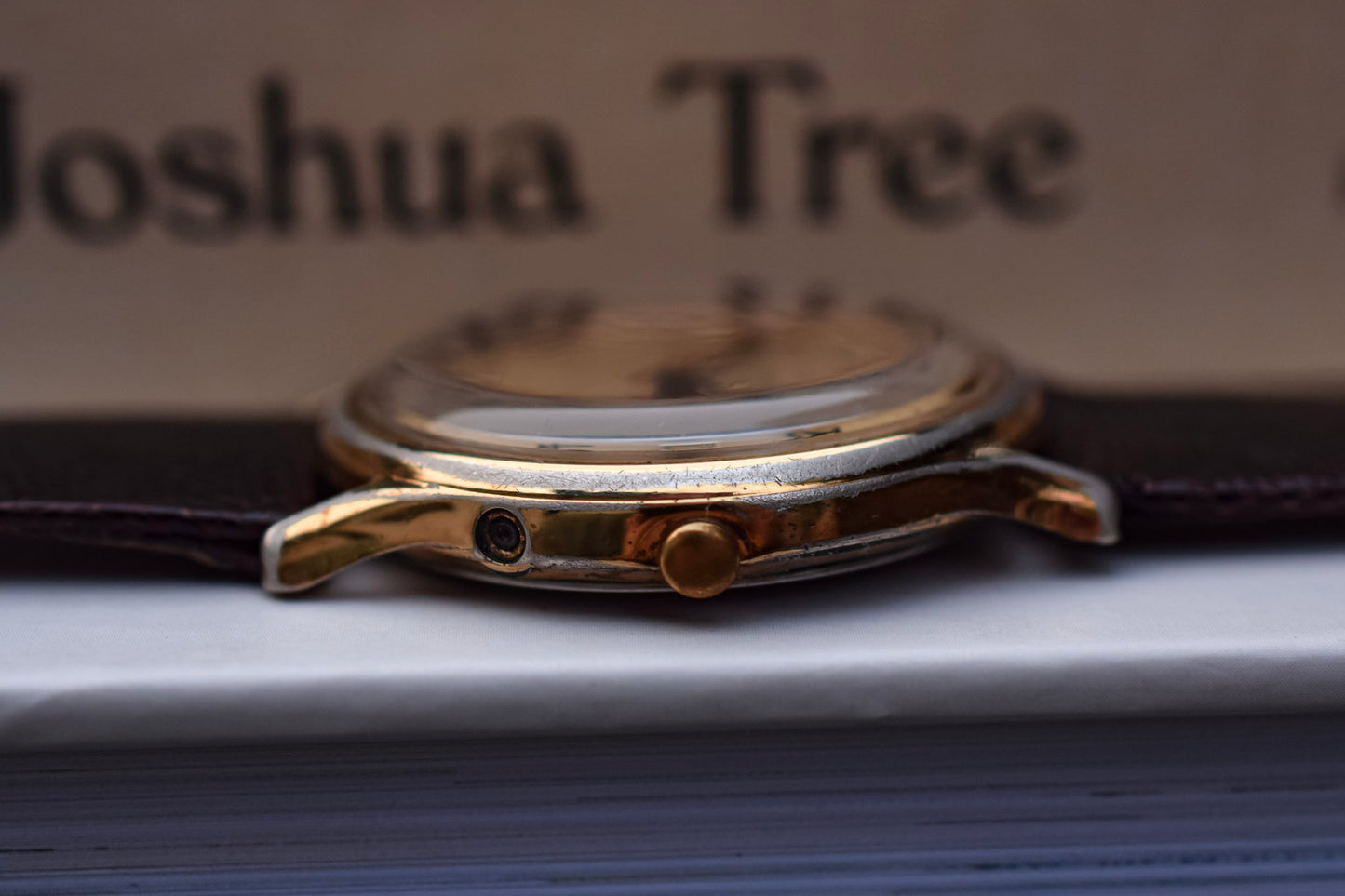 Vintage Q Timex Quartz Watch