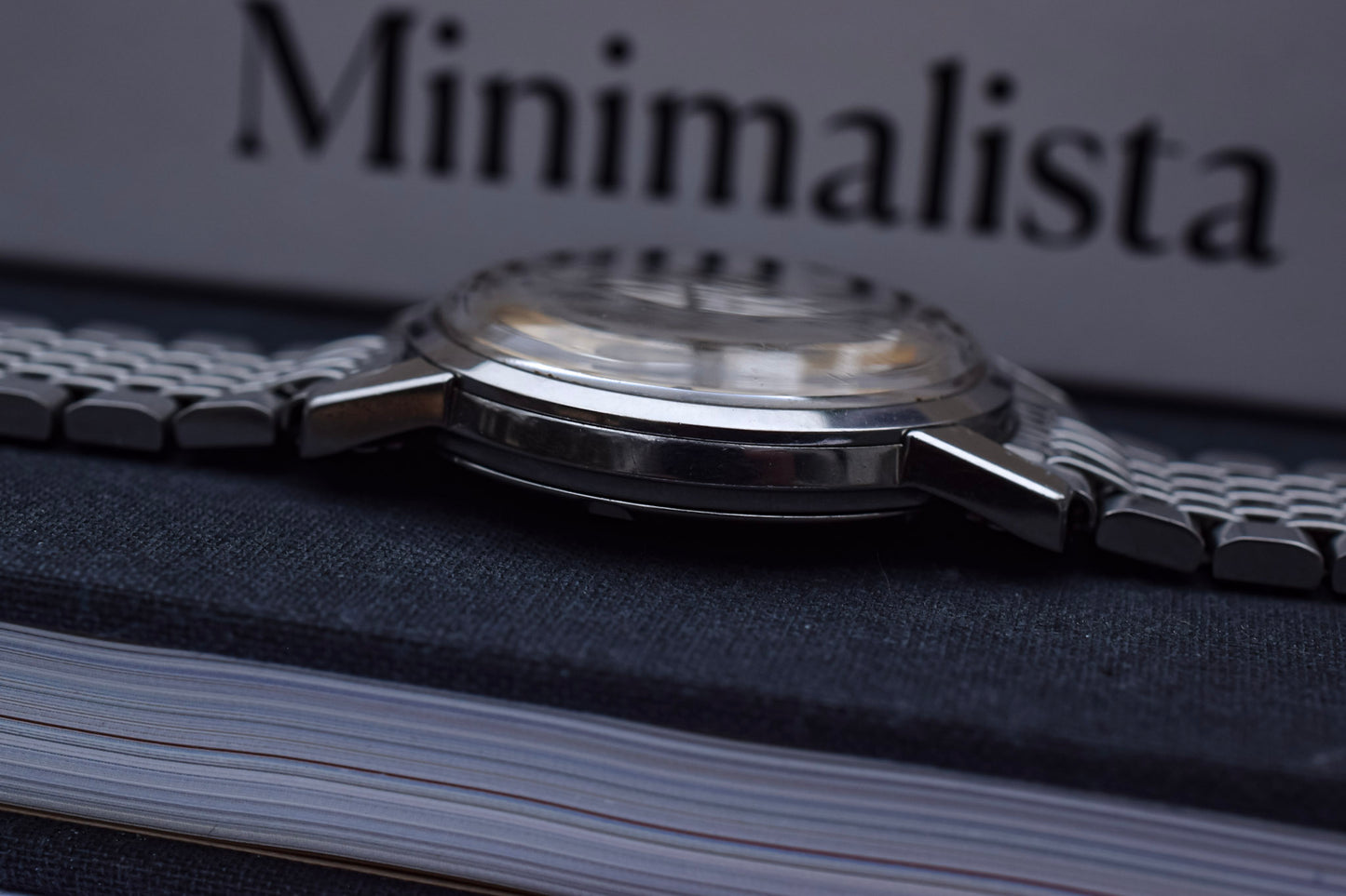 Vintage Omega Seamaster with Original Beads of Rice Bracelet