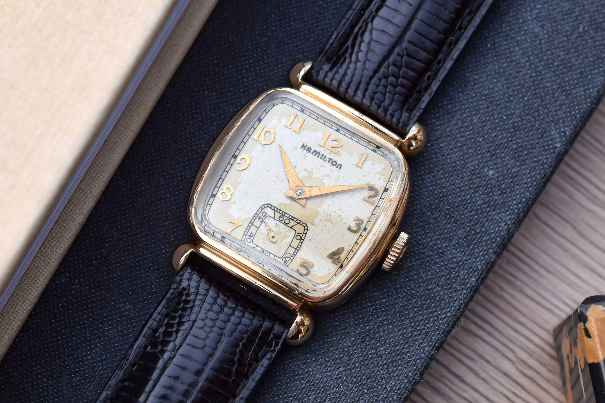 1941 Vintage 14K Gold Filled Mechanical Hamilton Martin