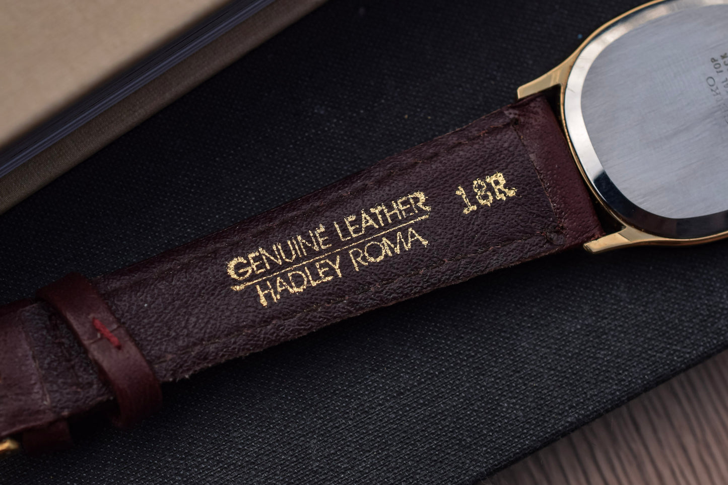 1979 Seiko Ellipse Patina Linen Dial