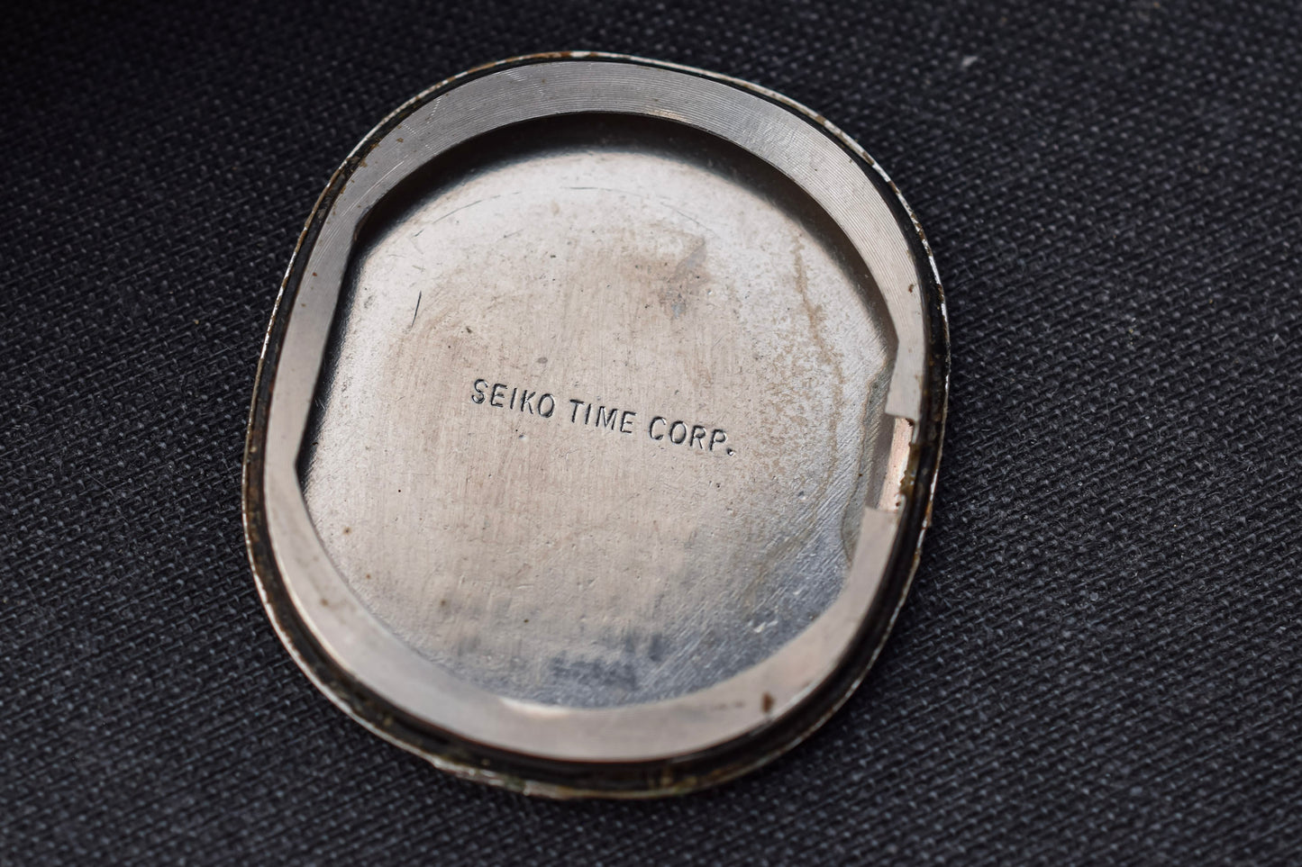 1979 Seiko Ellipse Patina Linen Dial