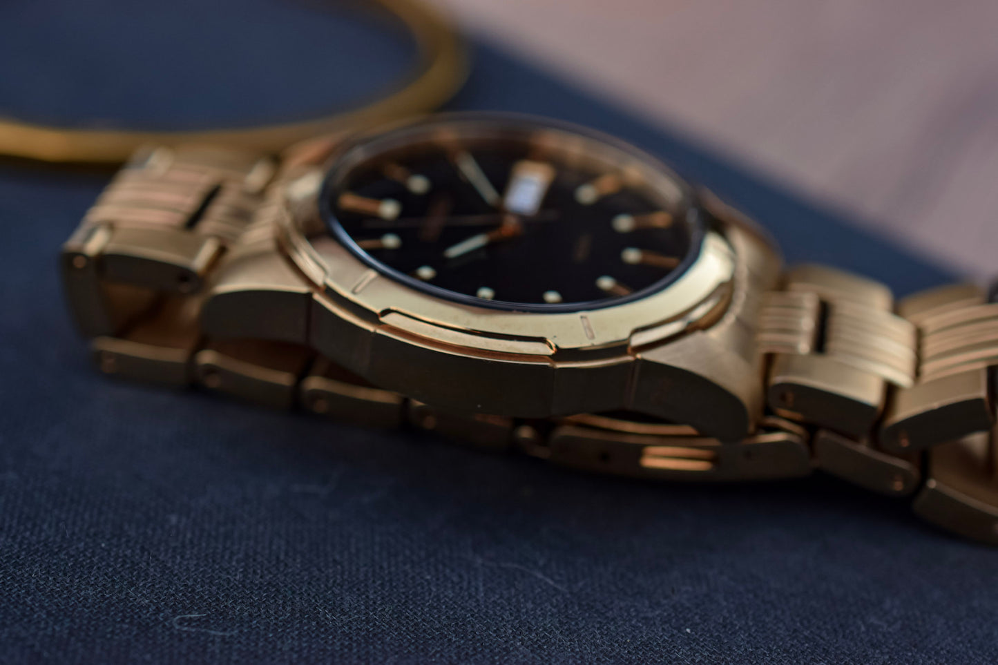 2000 Neo-Vintage Seiko Quartz Day-Date Watch