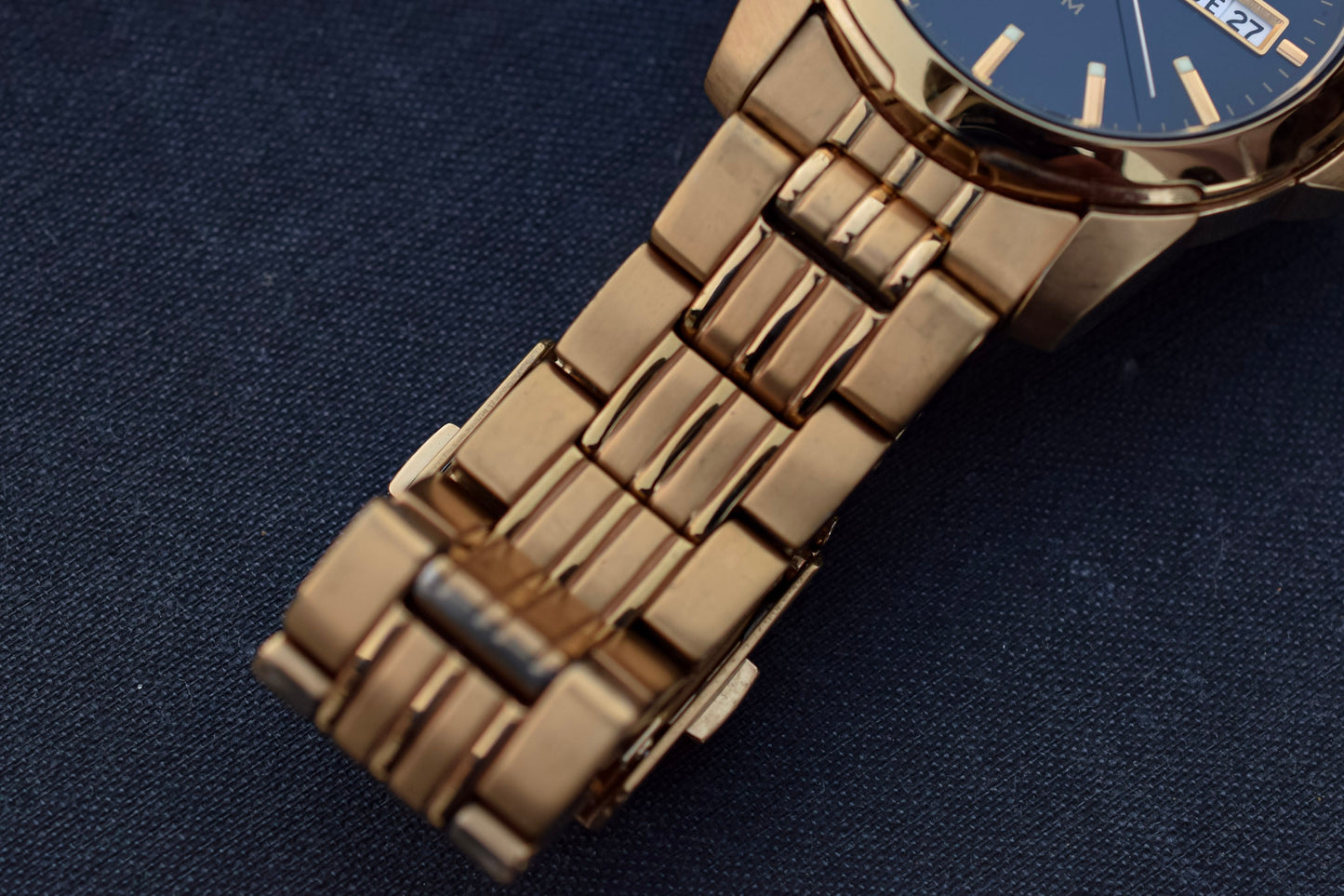 2000 Neo-Vintage Seiko Quartz Day-Date Watch