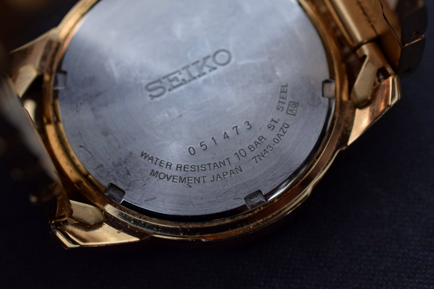 2000 Neo-Vintage Seiko Quartz Day-Date Watch
