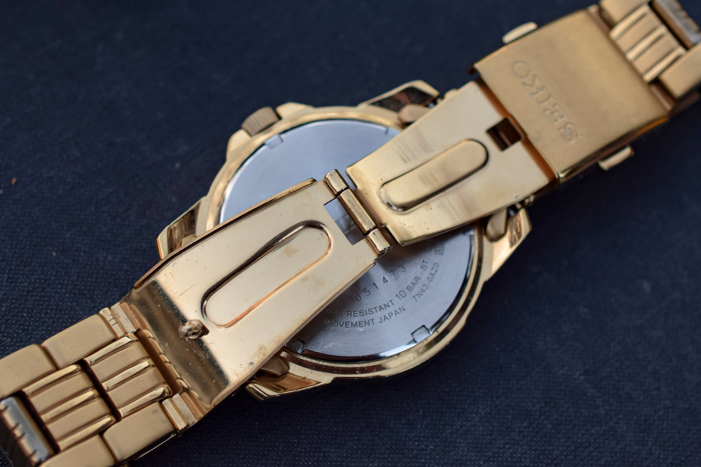 2000 Neo-Vintage Seiko Quartz Day-Date Watch