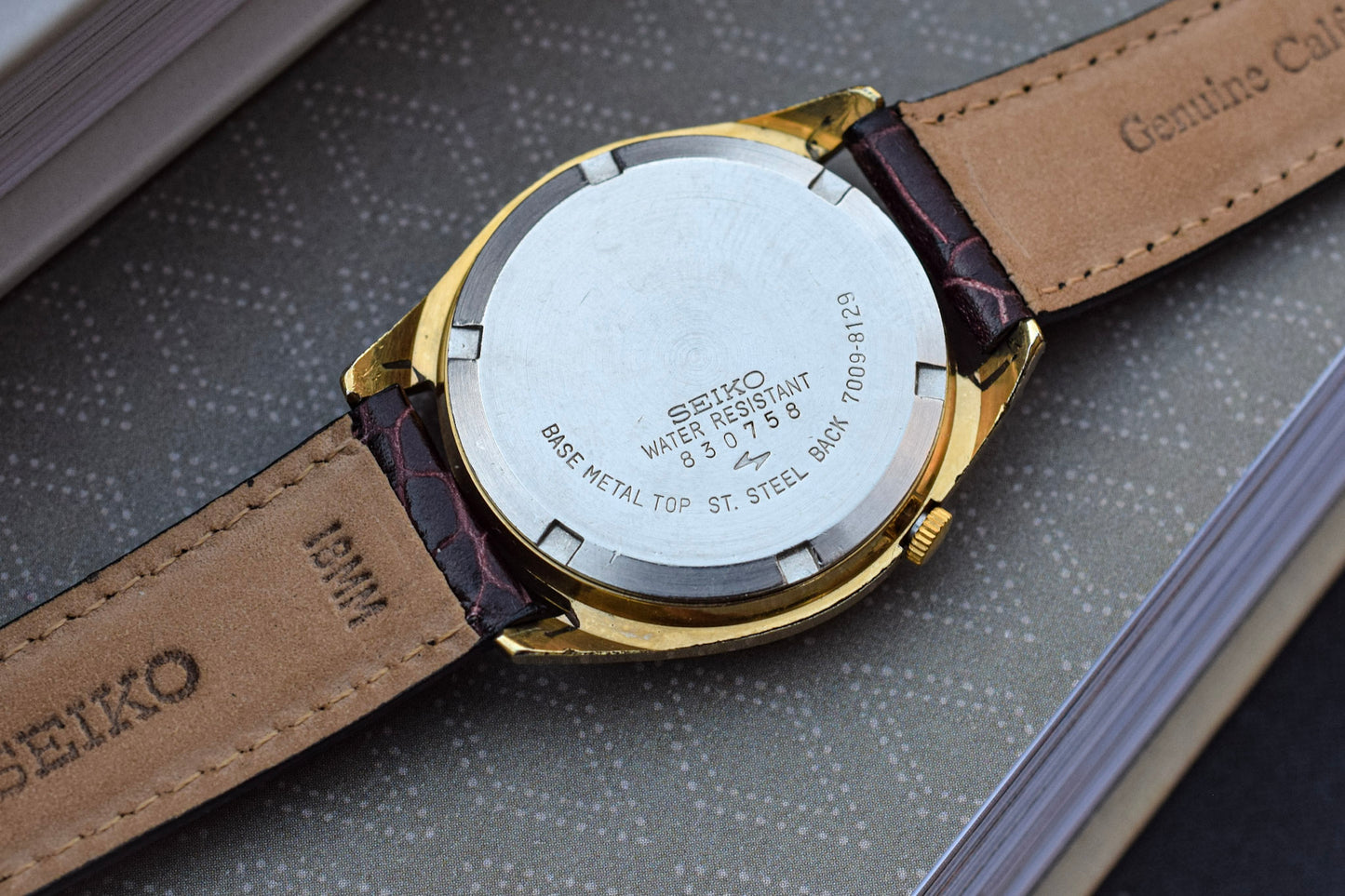 1978 Seiko Automatic Gold-Tone Day/Date Watch