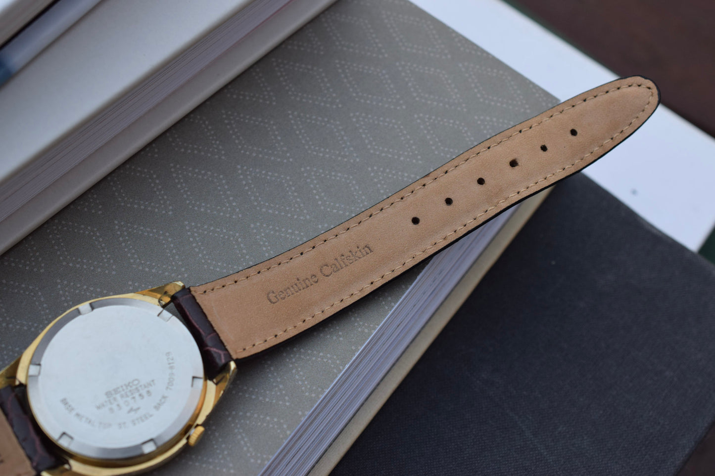 1978 Seiko Automatic Gold-Tone Day/Date Watch