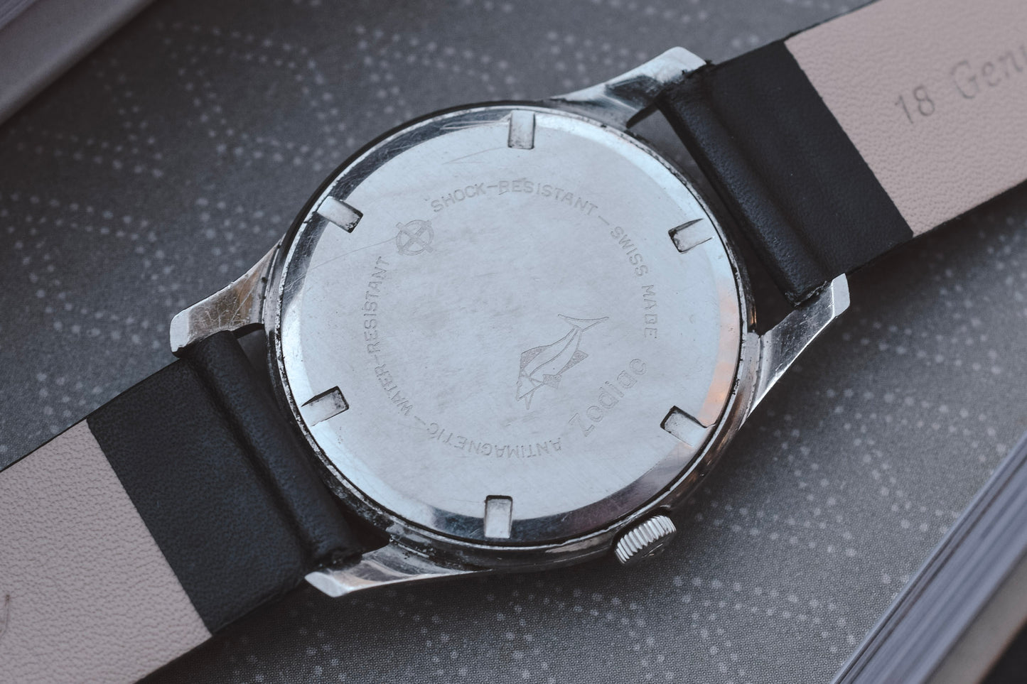 Vintage Mechanical Zodiac Hermetic Watch