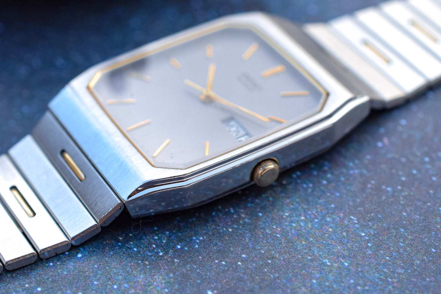 1986 Seiko Quartz Day/Date Tank Watch