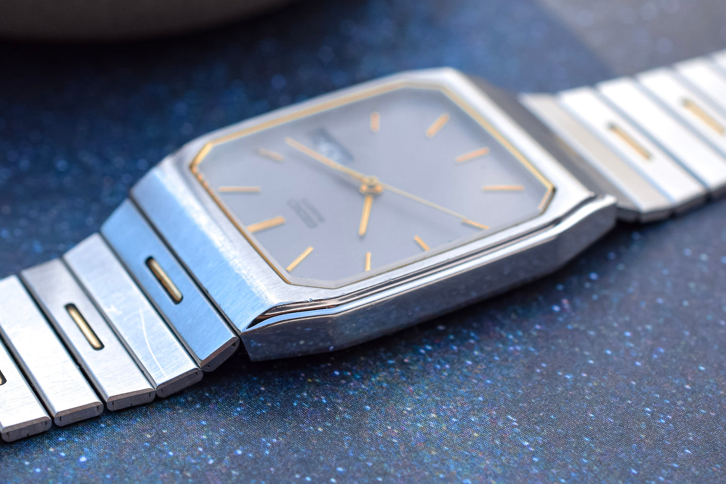 1986 Seiko Quartz Day/Date Tank Watch