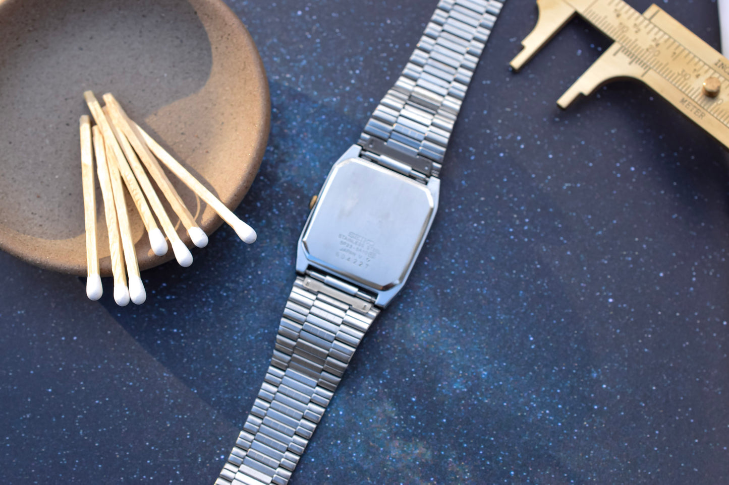 1986 Seiko Quartz Day/Date Tank Watch
