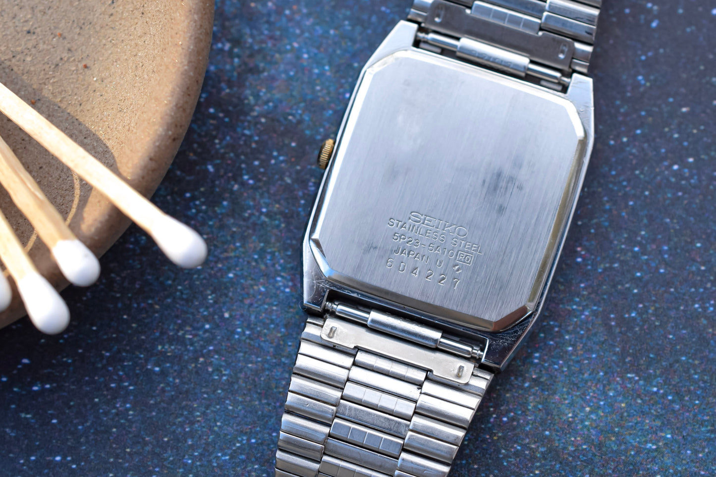 1986 Seiko Quartz Day/Date Tank Watch