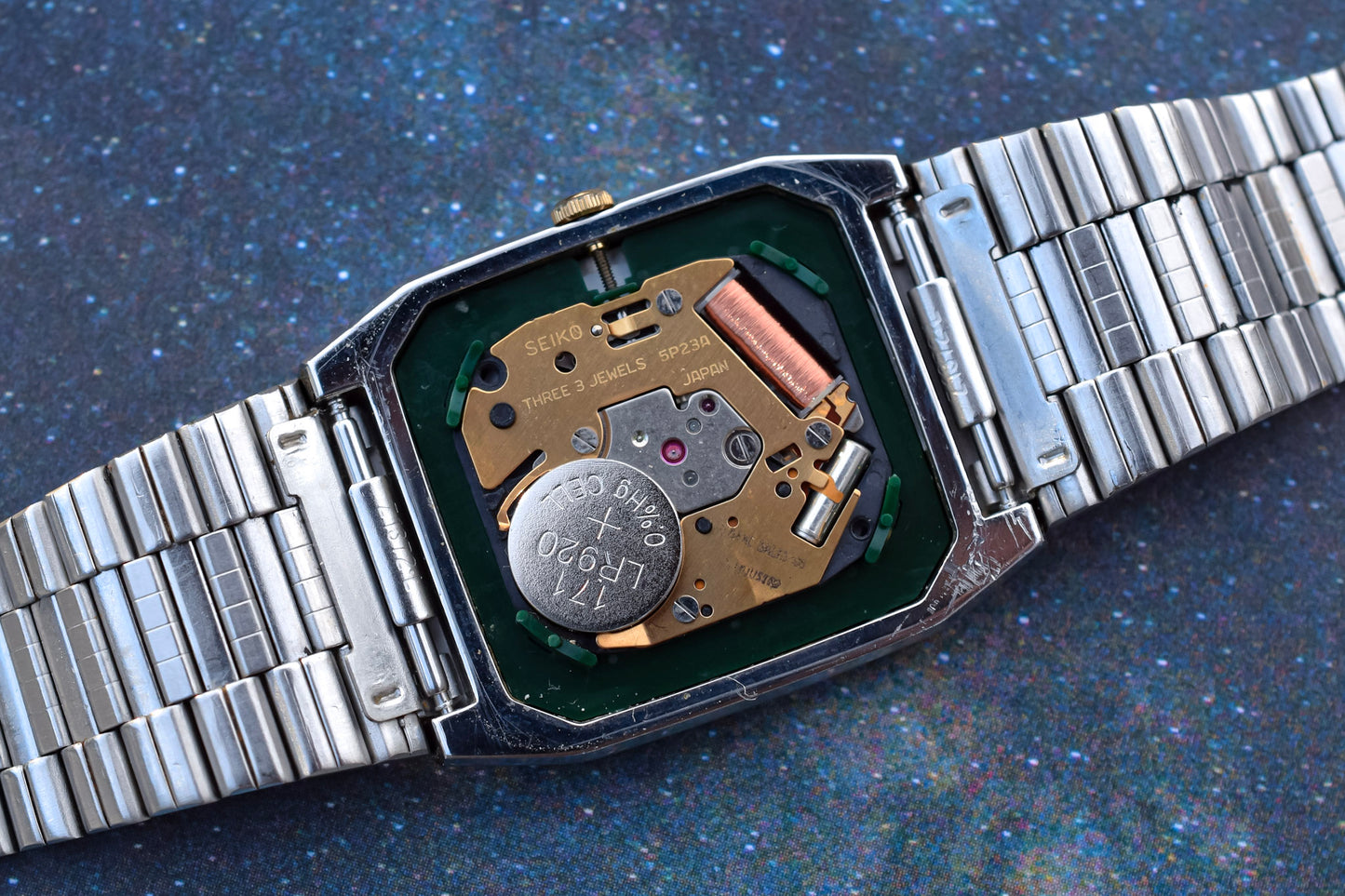 1986 Seiko Quartz Day/Date Tank Watch