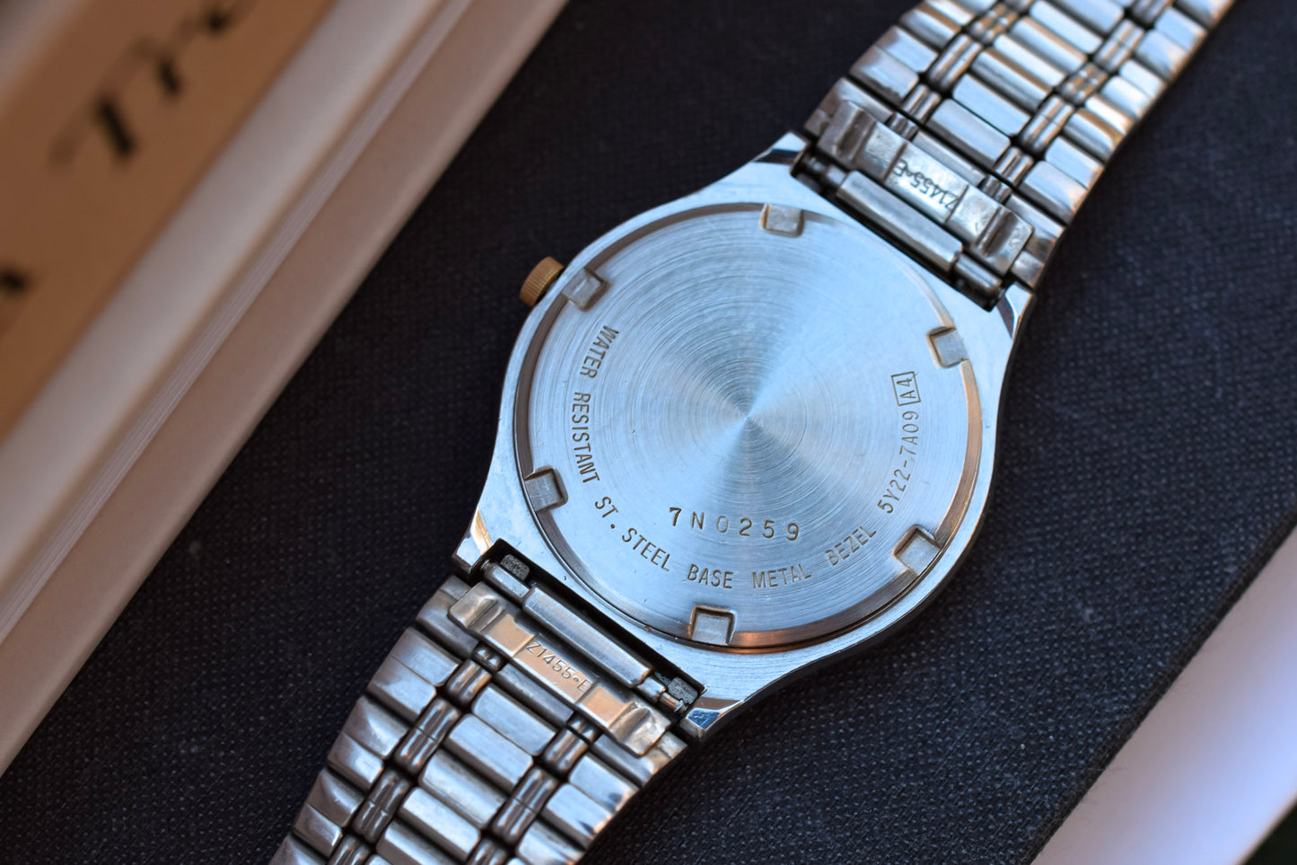 1997 Seiko Two Toned SQ Date Watch