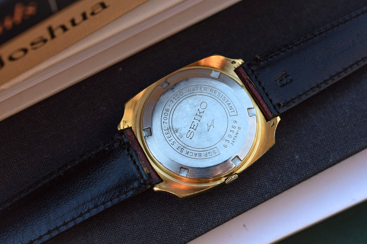 1976 Seiko Automatic Gold-Tone Day/Date Watch