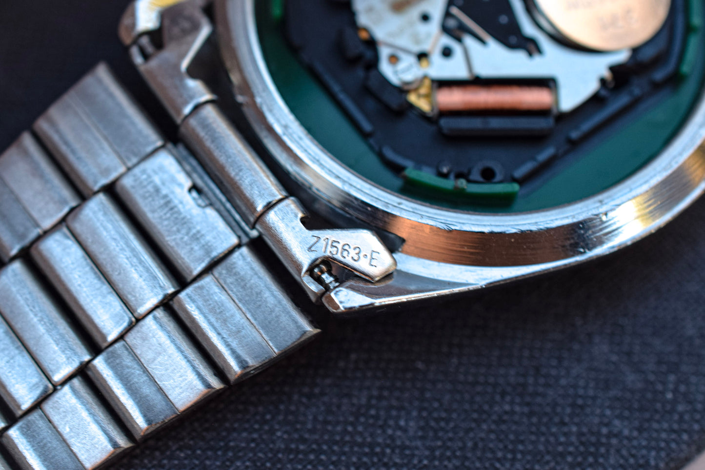 1993 Seiko Quartz Day/Date Black Dial Watch