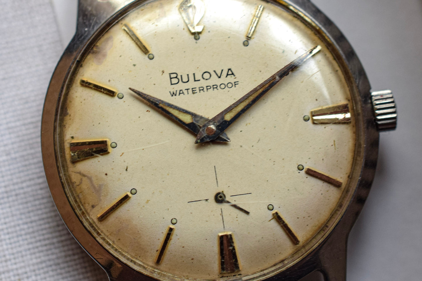 1963 Bulova Mechanical Patina Dial