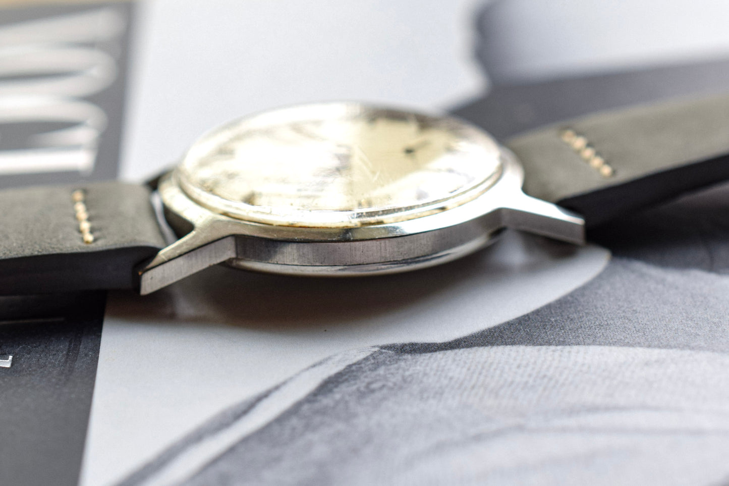 1963 Bulova Mechanical Patina Dial