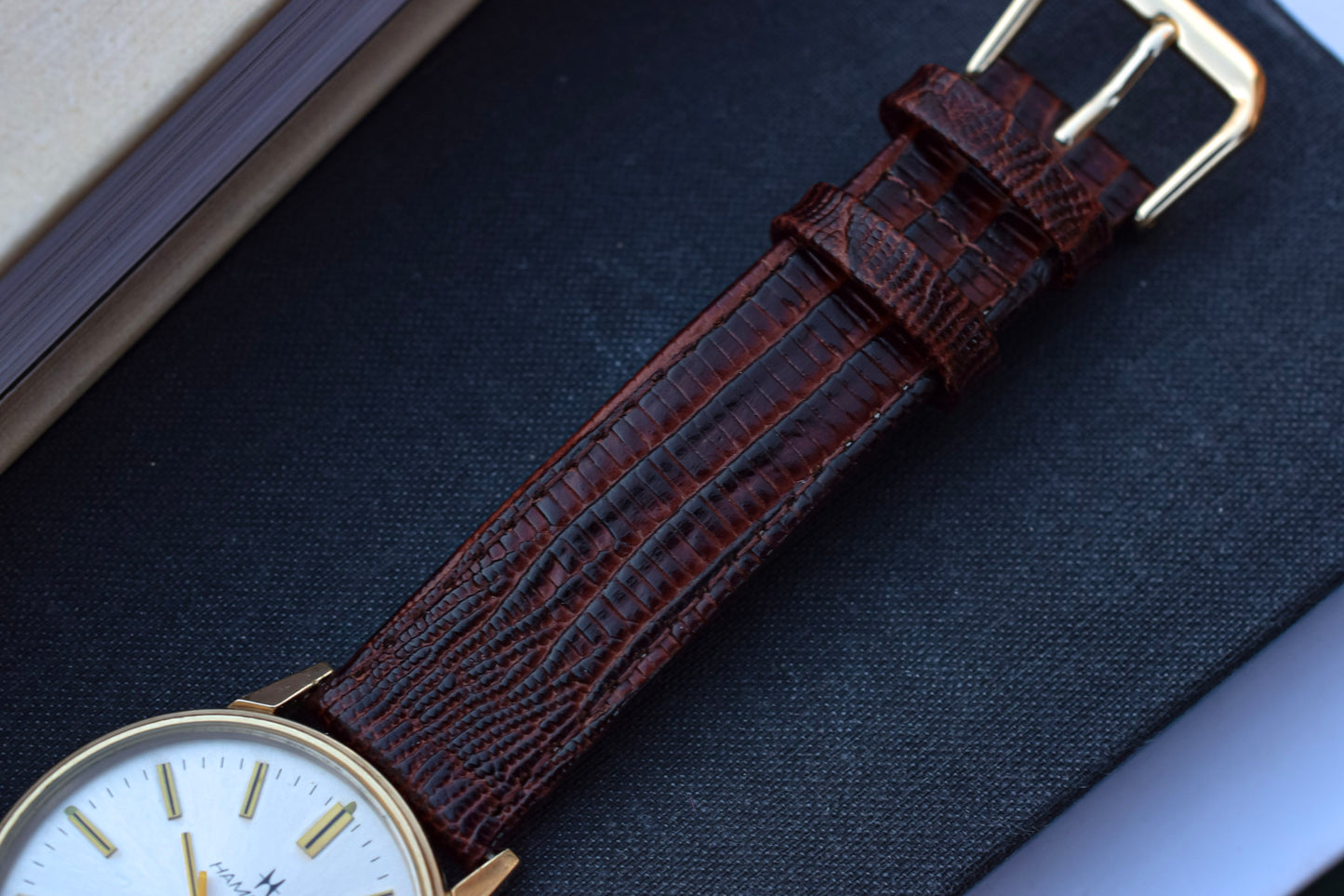Vintage 10K Gold Filled Hamilton Quartz Watch - Award Piece