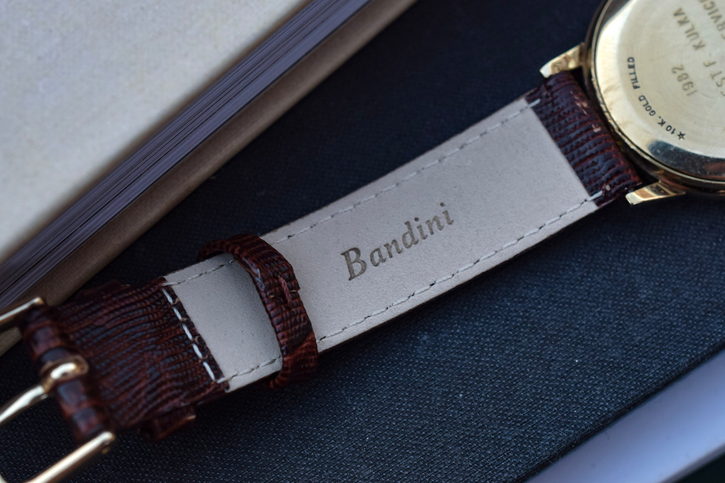 Vintage 10K Gold Filled Hamilton Quartz Watch - Award Piece