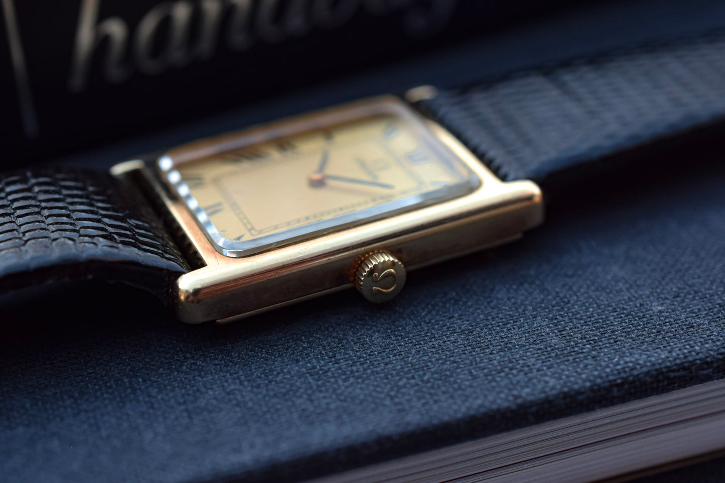 1978 14K Solid Gold Mechanical Omega Tank