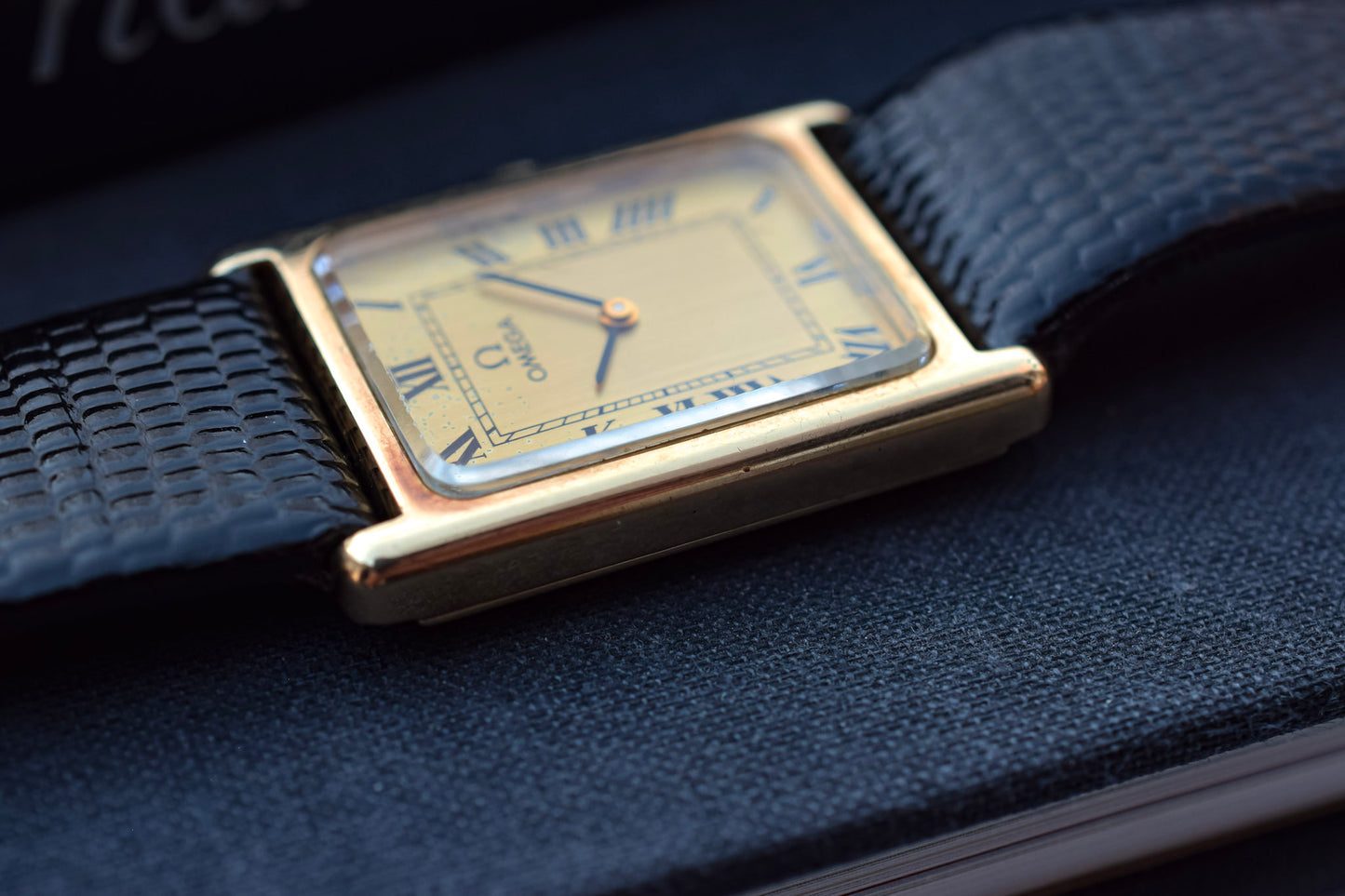 1978 14K Solid Gold Mechanical Omega Tank
