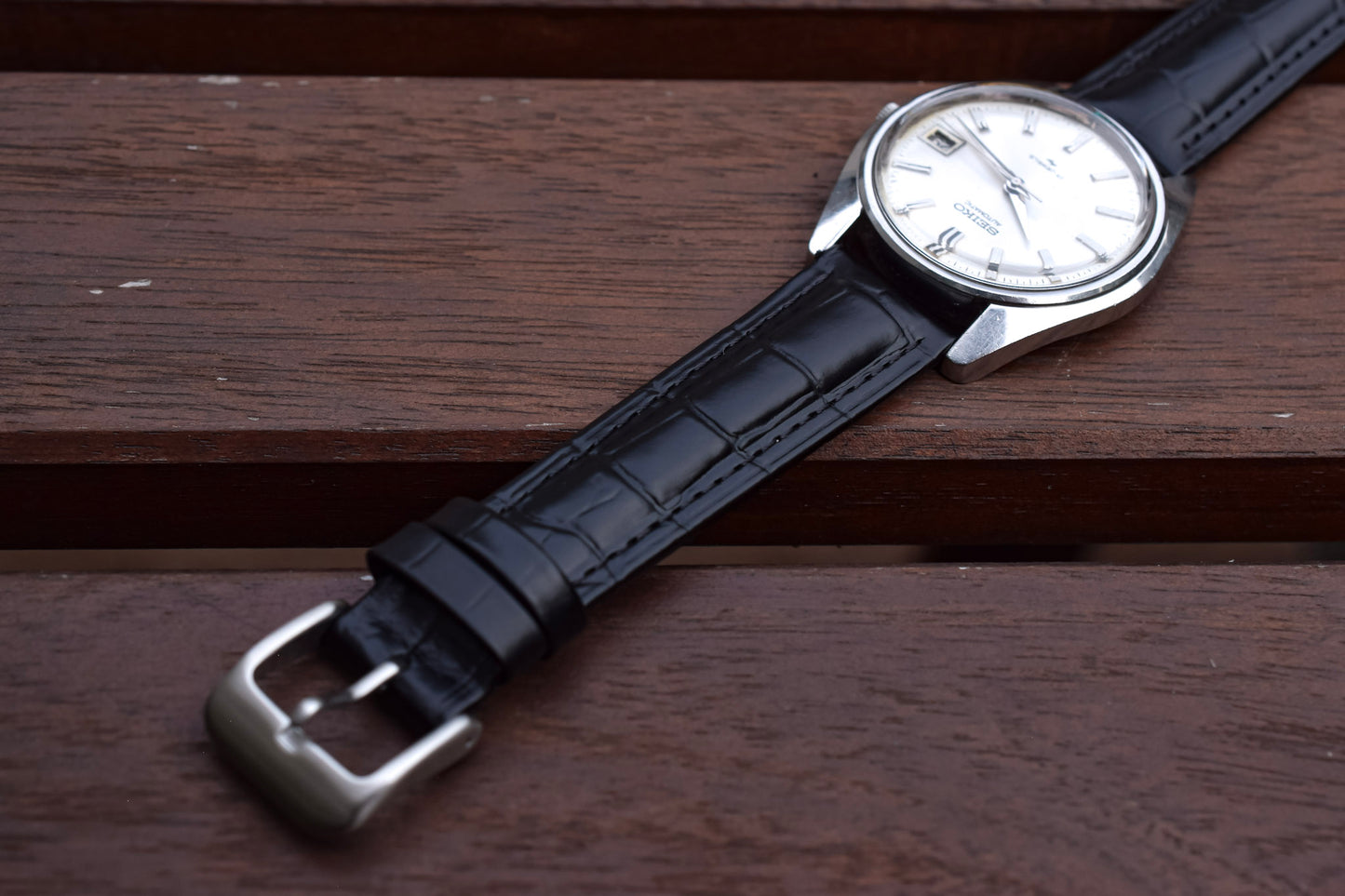 1970 Baby King Seiko Automatic Watch