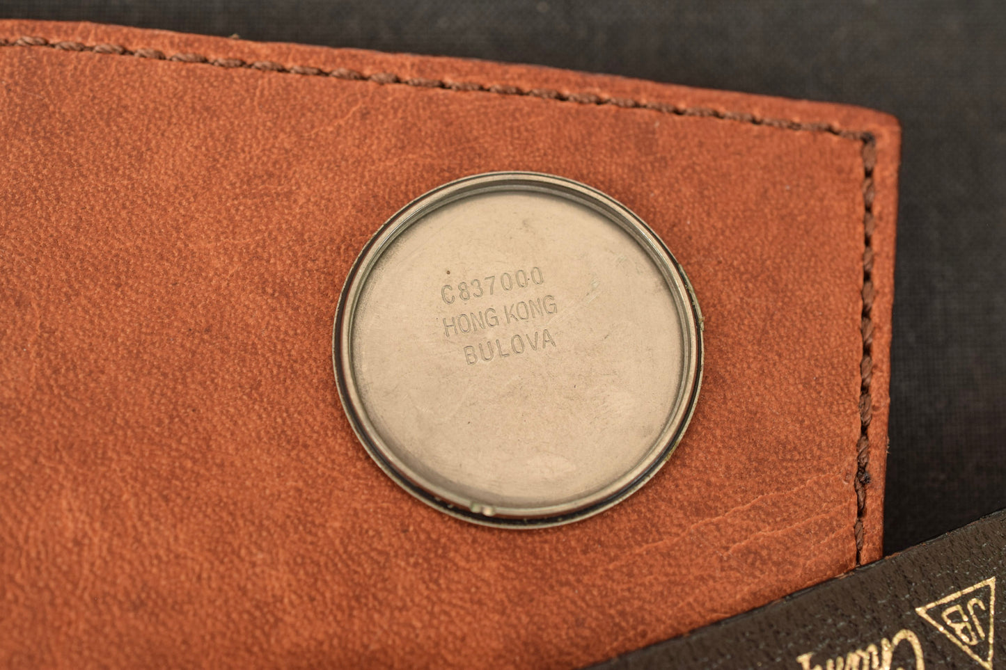 1990 Caravelle Shrouded Lugs Quartz Watch