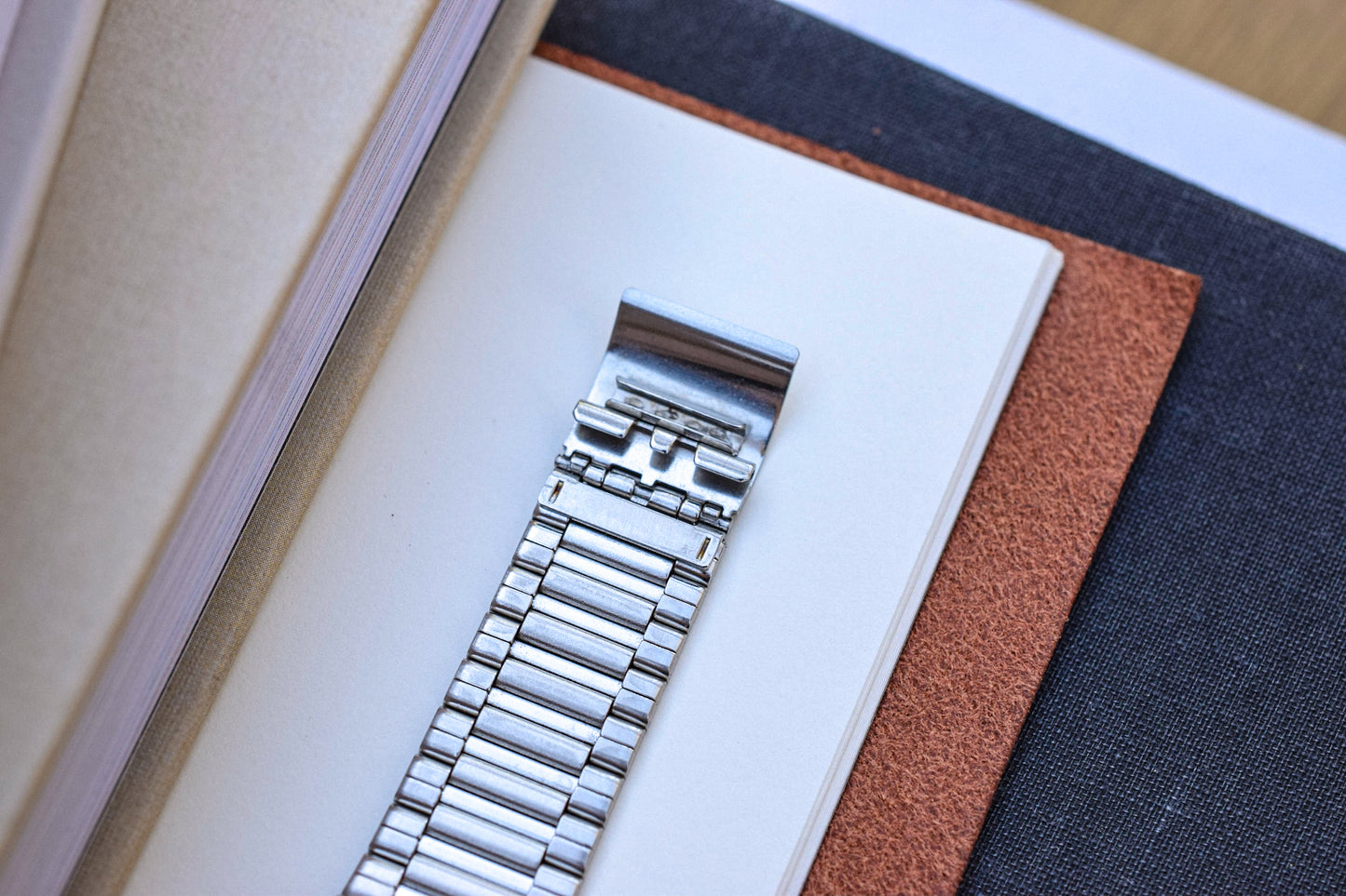 1981 Seiko Tank Integrated Steel Bracelet