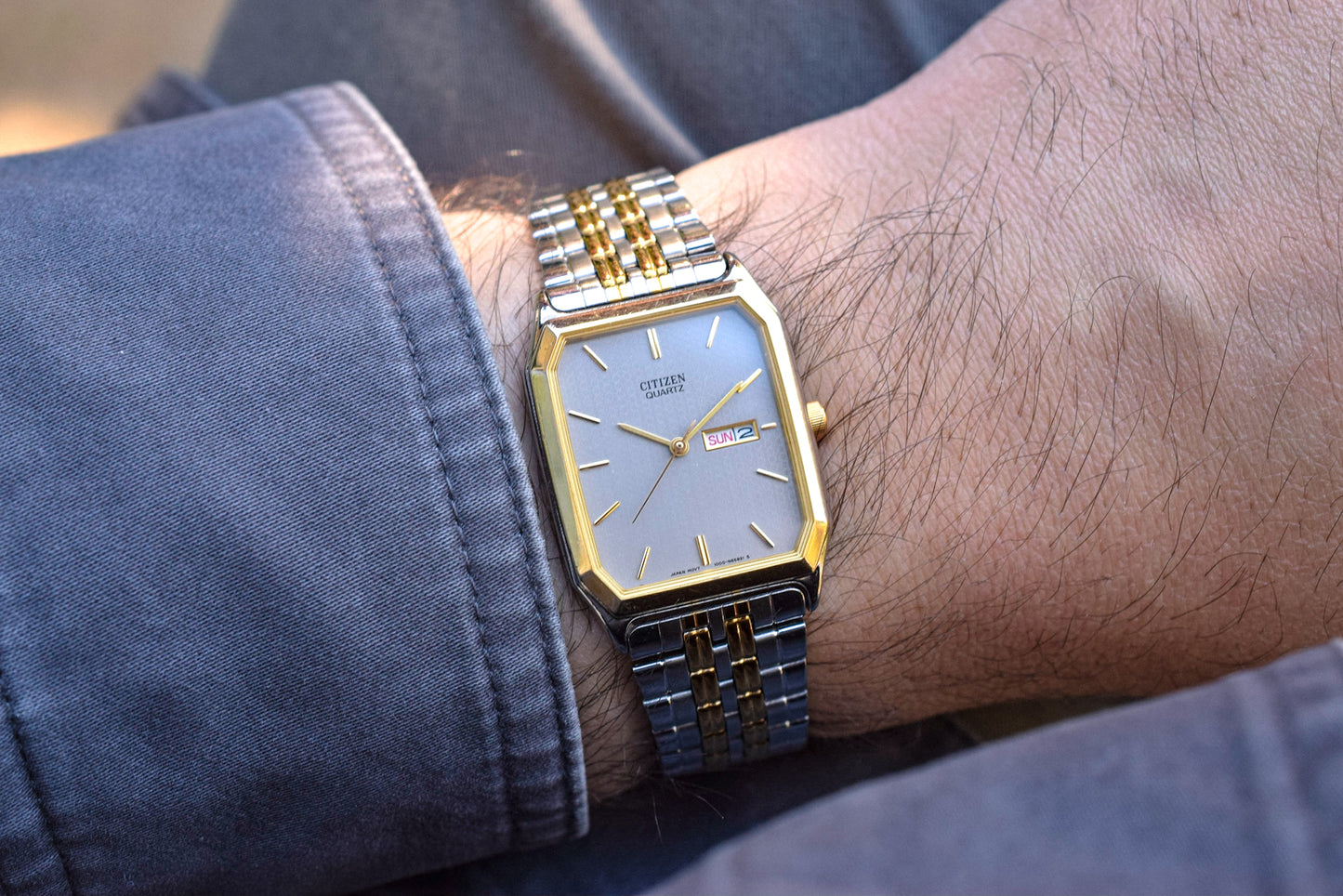 Vintage Citizen Two Toned Octagon