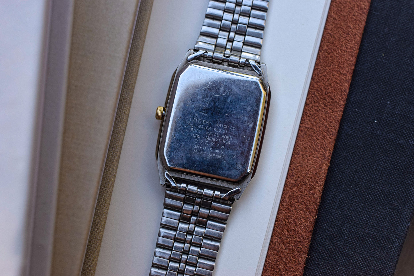 Vintage Citizen Two Toned Octagon