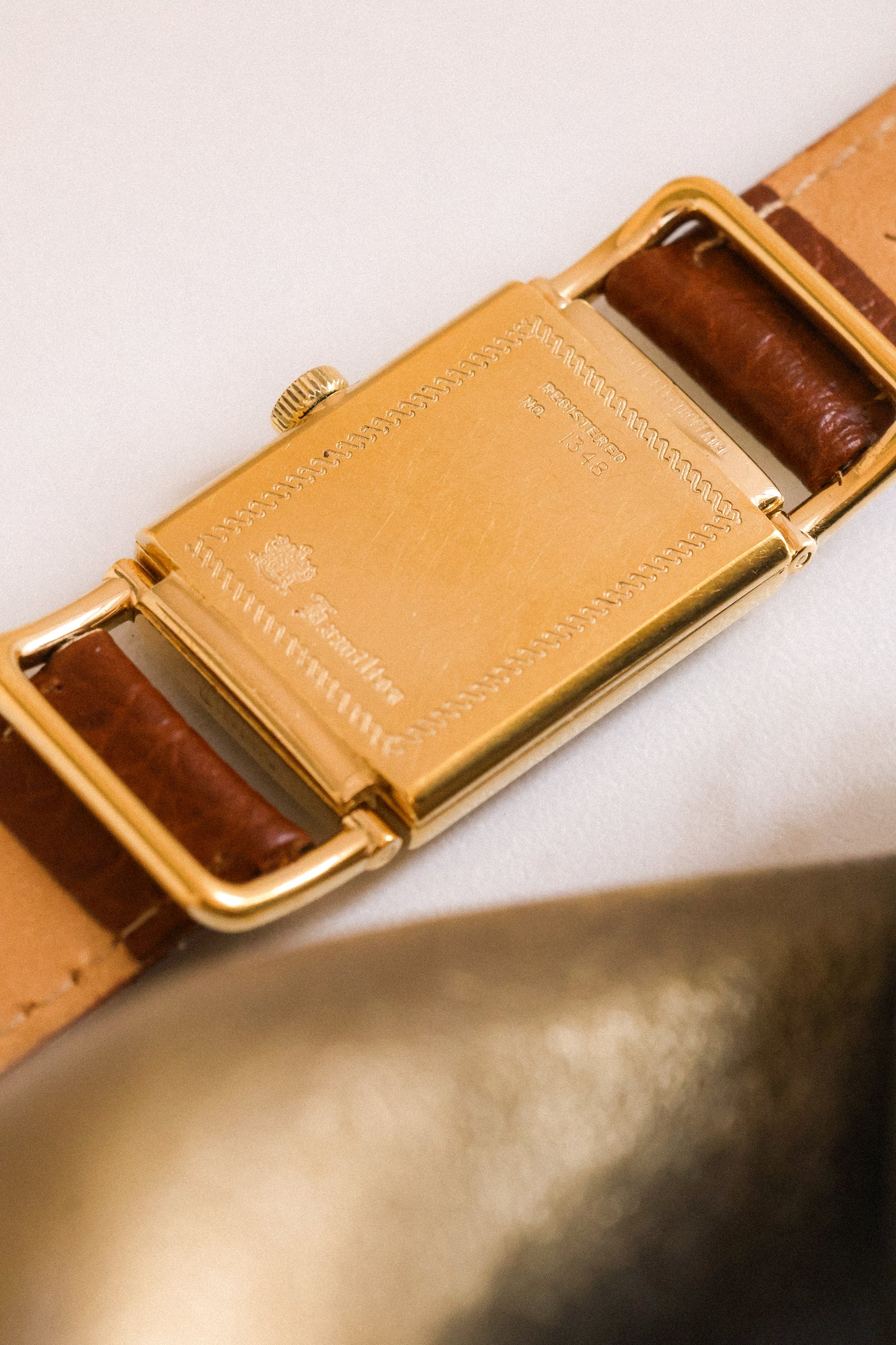 80’s Hamilton Wilshire - Registered Edition - 18K Gold Electro Plated