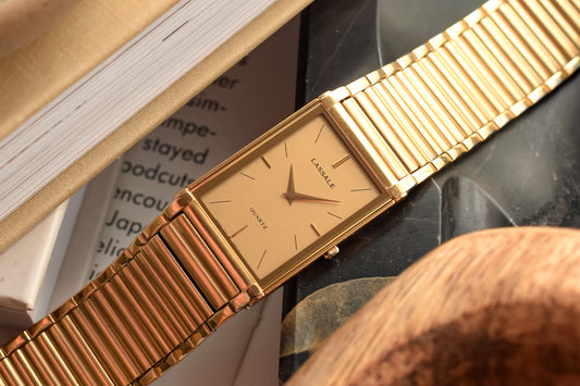 1986 Seiko Lassale Mirror Bezel Tank