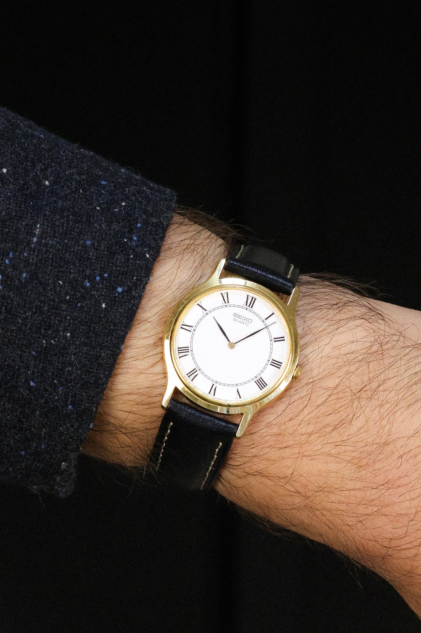 1996 Seiko Roman Sector Dial Ronde