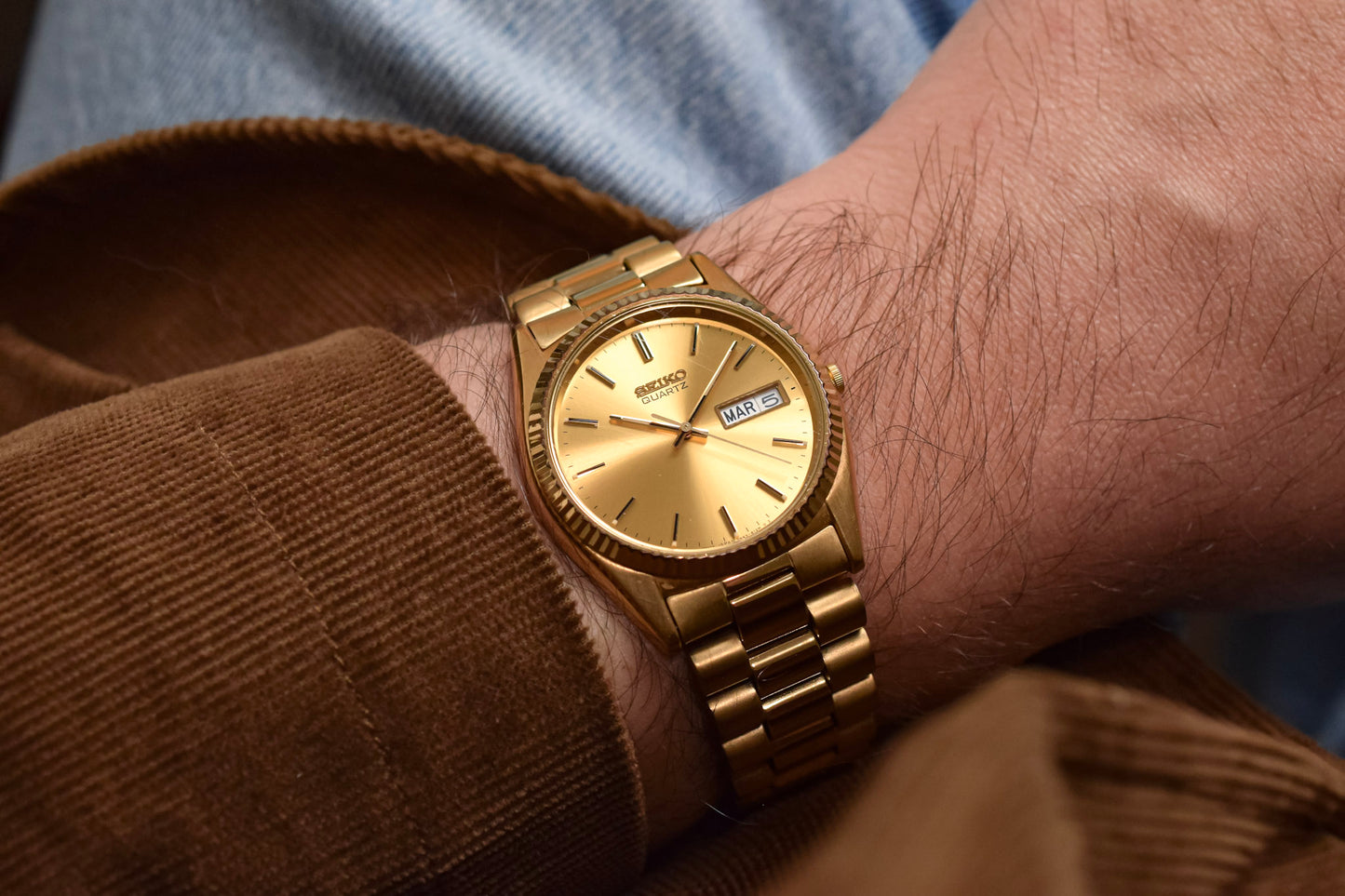 1999 Seiko Golden Day-Date "President"