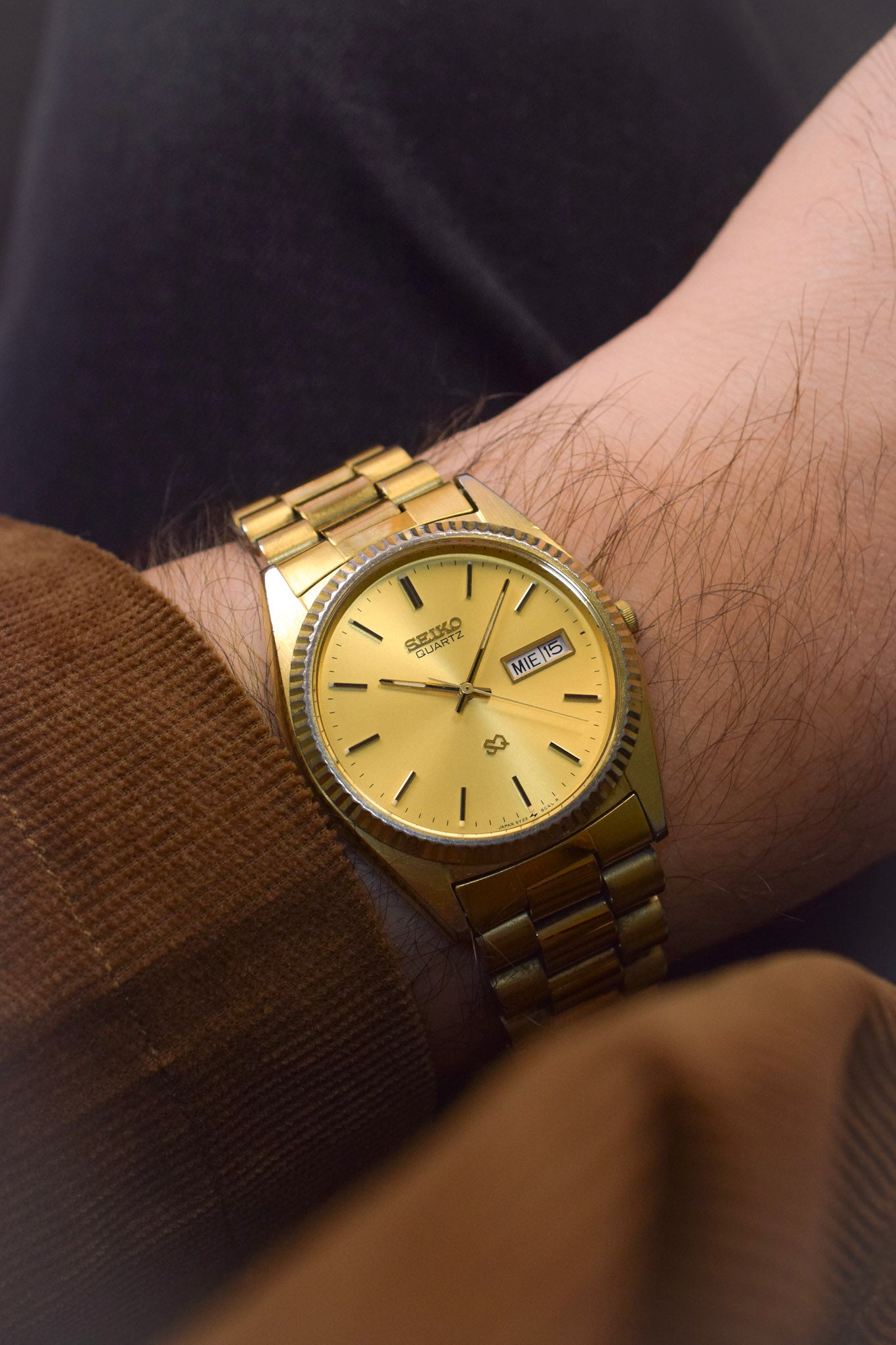 1988 Seiko SQ Golden Prez