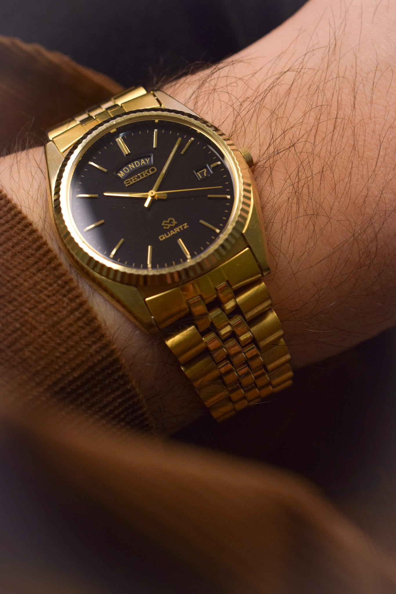 1988 Seiko SQ Gilt Jubilee Prez