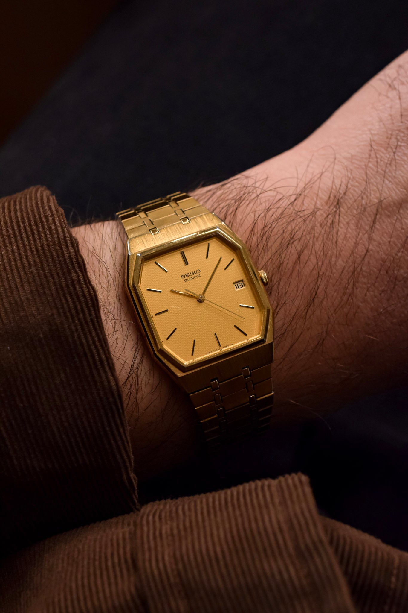 1983 Seiko Golden Honeycomb Royal Oak Octo